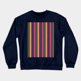 Vertical 3D Stripes Pattern Crewneck Sweatshirt